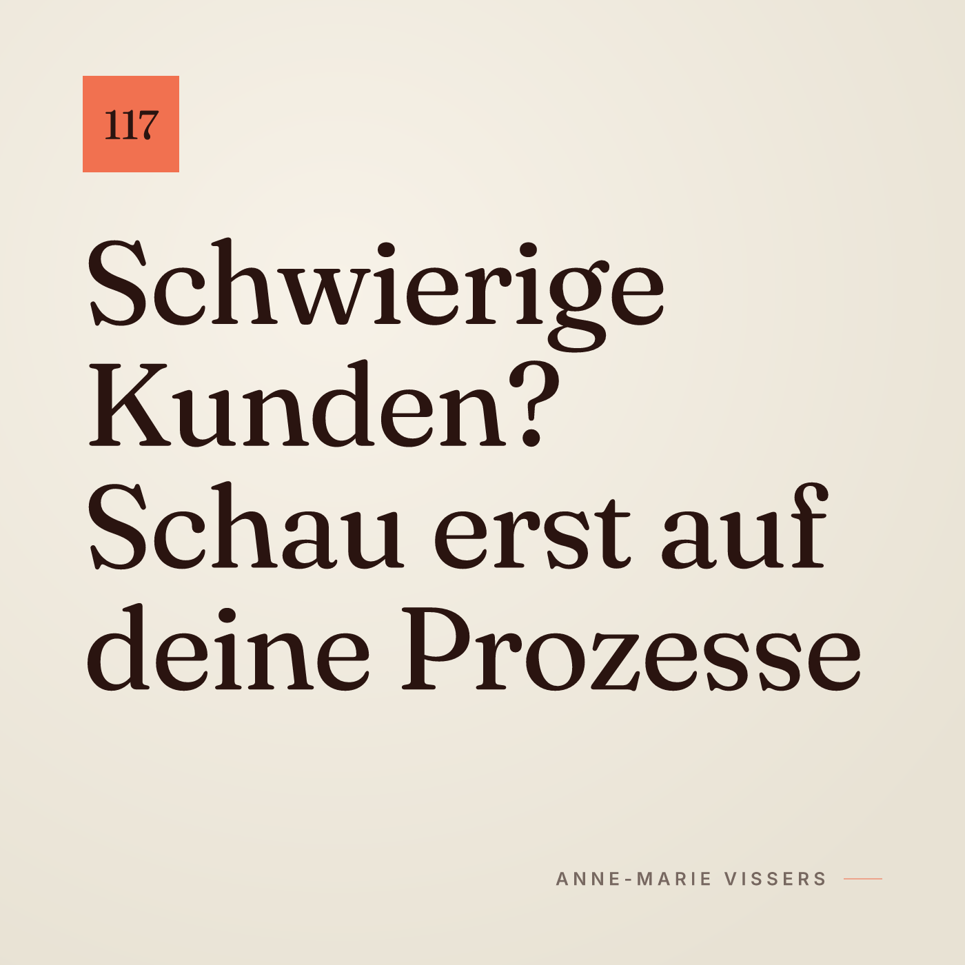 Schwierige Kunden? Schau erst auf dich selbst episode artwork